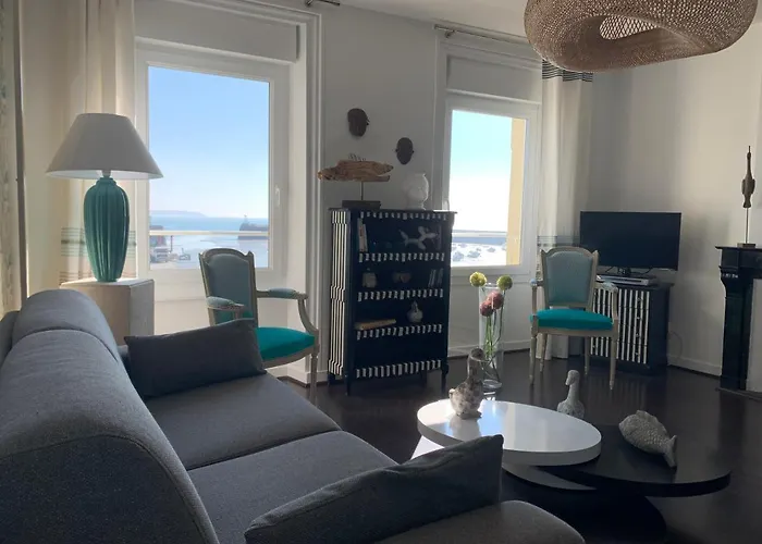 Appartement Villa Chausey, vue sur le port